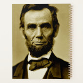 Abraham Lincoln 16e President van de VS Planner (Achterkant)