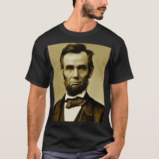 Abraham Lincoln 16e President van de VS T-shirt (Voorkant)