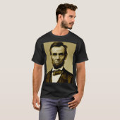 Abraham Lincoln 16e President van de VS T-shirt (Voorkant volledig)