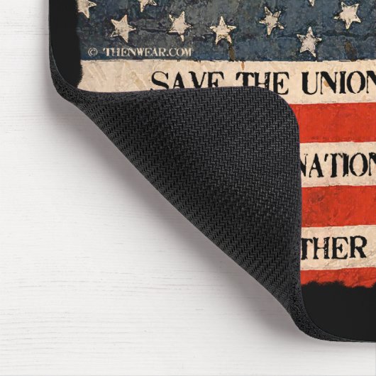 Abraham Lincoln 1864 Campaign Mousepad Muismat (Hoek)