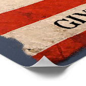 Abraham Lincoln 1864 Poster van de verkiezingscamp (Hoek)