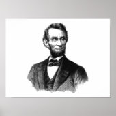 Abraham Lincoln 1865 "De grote emancipator" Poster (Voorkant)