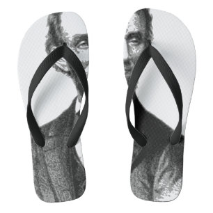Abraham Lincoln 1865 "De grote emancipator" Teenslippers