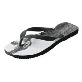 Abraham Lincoln 1865 "De grote emancipator" Teenslippers (Schuin)