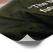 Abraham Lincoln "1 Step At A Time" Poster (Hoek)