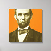 Abraham Lincoln 2 Canvas Afdruk (Voorkant)