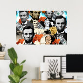 ABRAHAM LINCOLN (2) POSTER (Thuiskantoor)