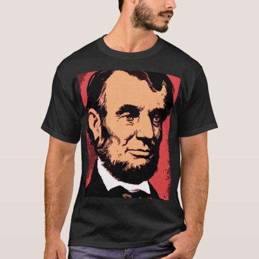 ABRAHAM LINCOLN 2 T-SHIRT (Voorkant)