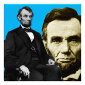 Abraham Lincoln 3 en 4 Foto Afdruk (Voorkant)