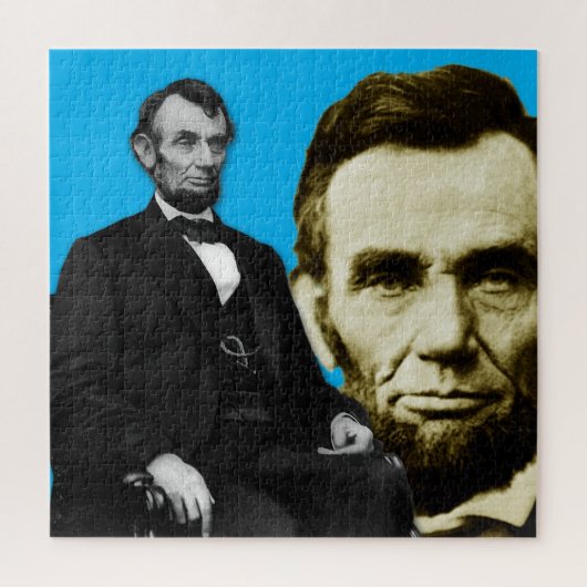 Abraham Lincoln 3 en 4 Legpuzzel (Verticaal)