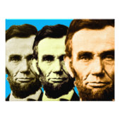 Abraham Lincoln 3 Plus Foto Afdruk (Voorkant)