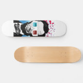 Abraham Lincoln - 3D Persoonlijk Skateboard (Horizontaal)