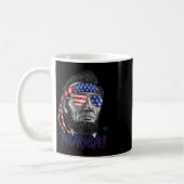 Abraham Lincoln 4 juli Murica Mannen Ameri Koffiemok (Links)