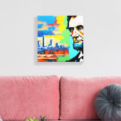 ABRAHAM LINCOLN 6 CANVAS AFDRUK (Insitu (Woonkamer))