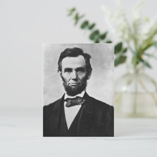 Abraham Lincoln 8 Briefkaart (Staand voorkant)