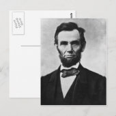 Abraham Lincoln 8 Briefkaart (Voorkant / Achterkant)