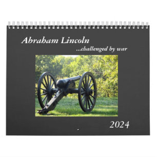 Abraham Lincoln...aangevochten door oorlogsagenda Kalender
