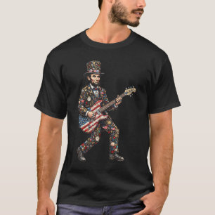 Abraham Lincoln Abe Lincoln Spelend T-shirt