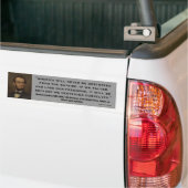 Abraham Lincoln als we vals van ons citaat Bumpersticker (Op Truck)