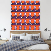 Abraham Lincoln alt Canvas Afdruk (Insitu (Slaapkamer))