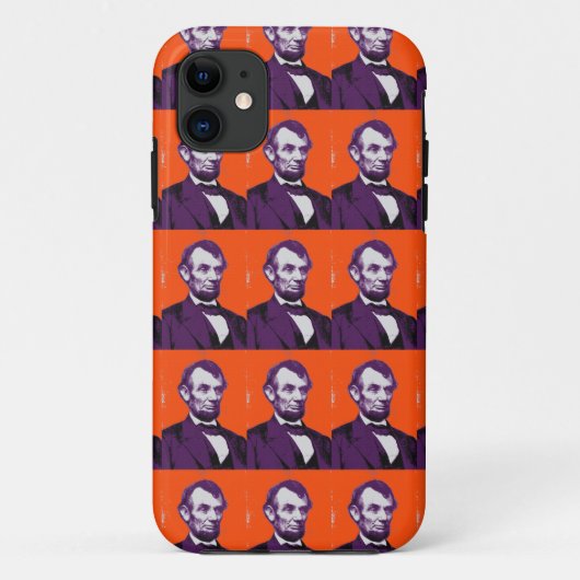 Abraham Lincoln alt Case-Mate iPhone Case (Achterkant)