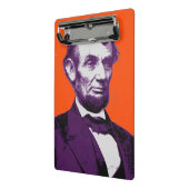 Abraham Lincoln alt Mini Klembord (Angled2)