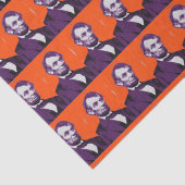 Abraham Lincoln alt Tissuepapier (Detail)