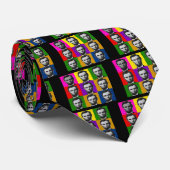 Abraham Lincoln Art Gifts—unieke 9 foto's Stropdas (Opgerold)