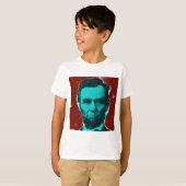 Abraham Lincoln Art Shirt — Uniek ontwerp (Voorkant volledig)