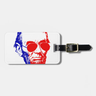 abraham lincoln bagagelabel
