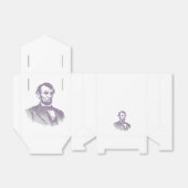 Abraham Lincoln Bedankdoosjes (Uitgevouwen)