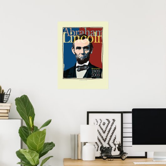 Abraham Lincoln Bicentennial Poster (Thuiskantoor)
