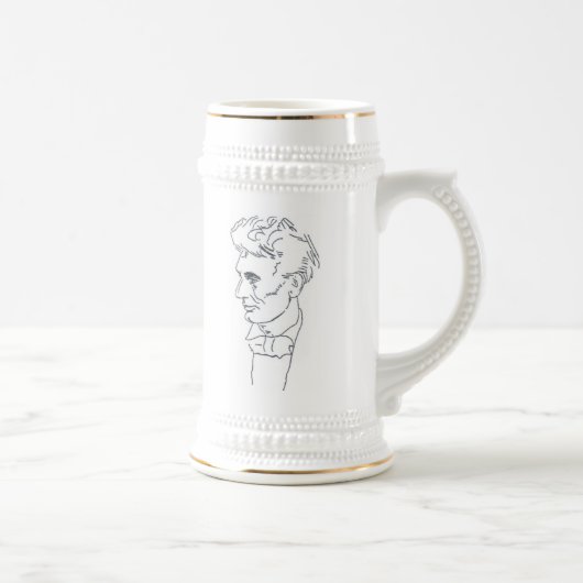 Abraham Lincoln Bicentennial Stein Bierpul (Rechts)