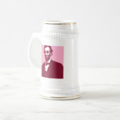 Abraham Lincoln Bierpul (Voorkant links)