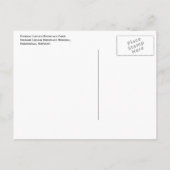 Abraham Lincoln BIrthplace Cabin Replica Briefkaart (Achterkant)