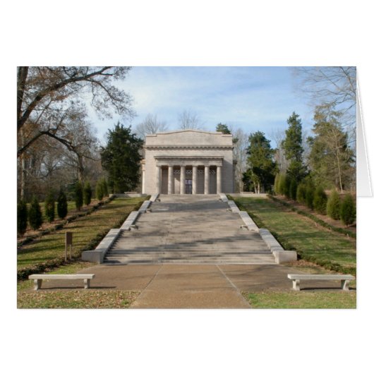 Abraham Lincoln Birthplace Memorial Blank Kaart (Voorkant Horizontaal)