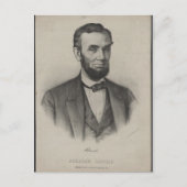 Abraham Lincoln Briefkaart (Voorkant)