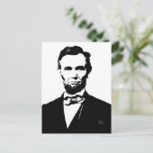 Abraham Lincoln Briefkaart (Staand voorkant)