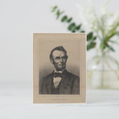 Abraham Lincoln Briefkaart (Staand voorkant)