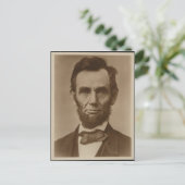 Abraham Lincoln Briefkaart (Staand voorkant)