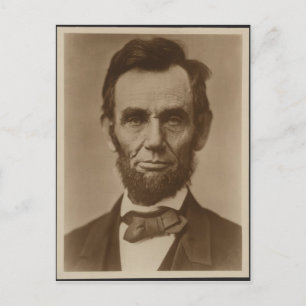Abraham Lincoln Briefkaart