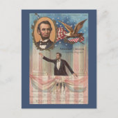 Abraham Lincoln Briefkaart (Voorkant)