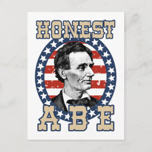 Abraham Lincoln Briefkaart