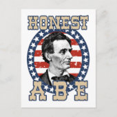 Abraham Lincoln Briefkaart (Voorkant)
