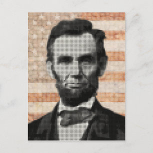 Abraham Lincoln Briefkaart