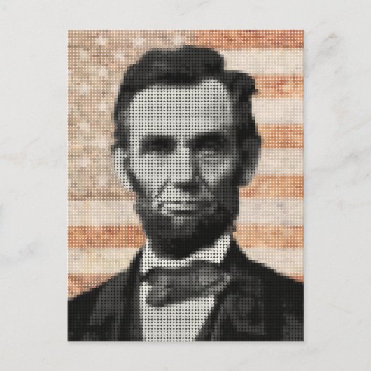 Abraham Lincoln Briefkaart (Voorkant)
