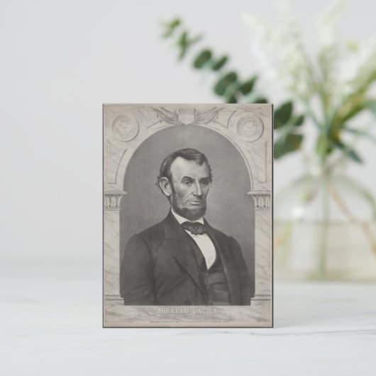 Abraham Lincoln Briefkaart (Staand voorkant)