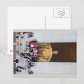 Abraham Lincoln Briefkaart (Voorkant / Achterkant)