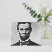 Abraham Lincoln Briefkaart (Staand voorkant)