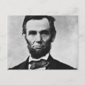 Abraham Lincoln Briefkaart (Voorkant)